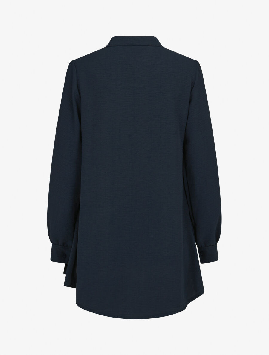 Chemise à double pans - Marine - 2