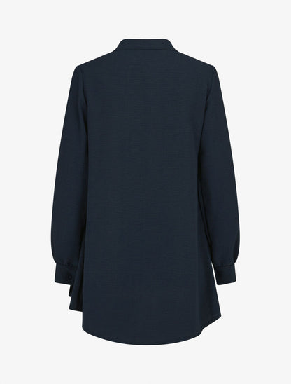 Chemise à double pans - Marine - 2