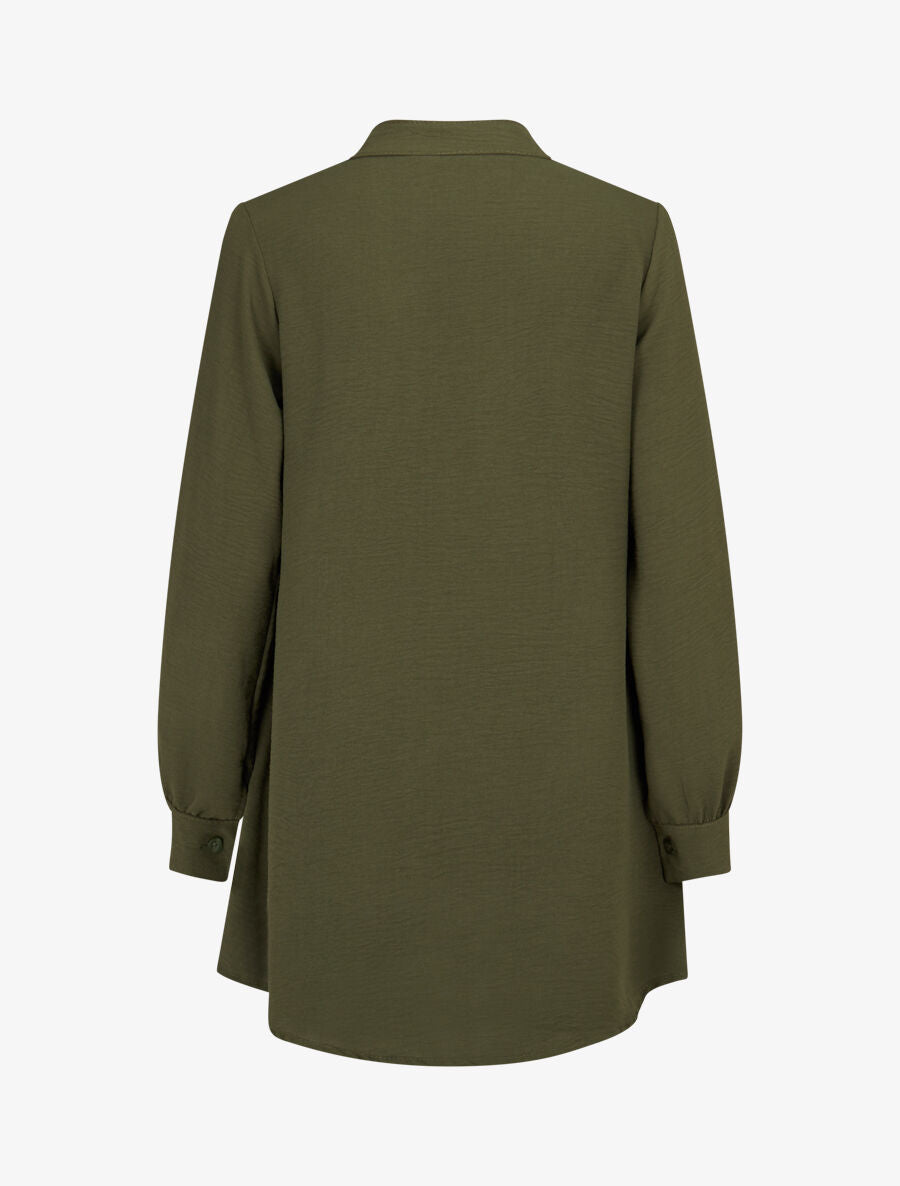 Chemise à double pans - Kaki - 2
