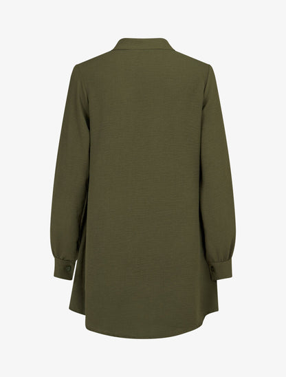 Chemise à double pans - Kaki - 2