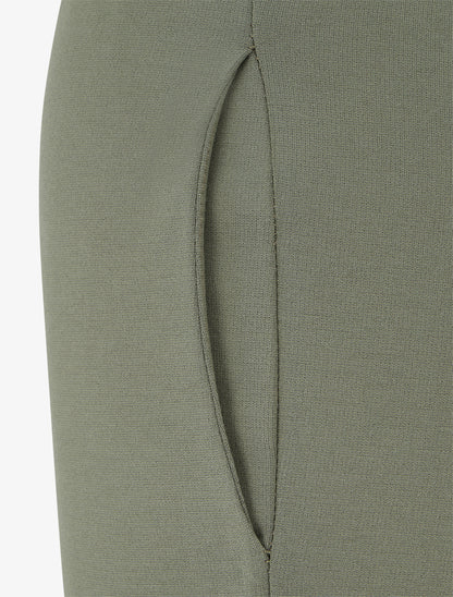 Pantalon uni coupe droite - Kaki - 3