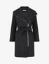 Manteau zippé col à revers - Gris anthracite - 1