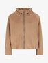 Bomber uni à poches - Camel - 1