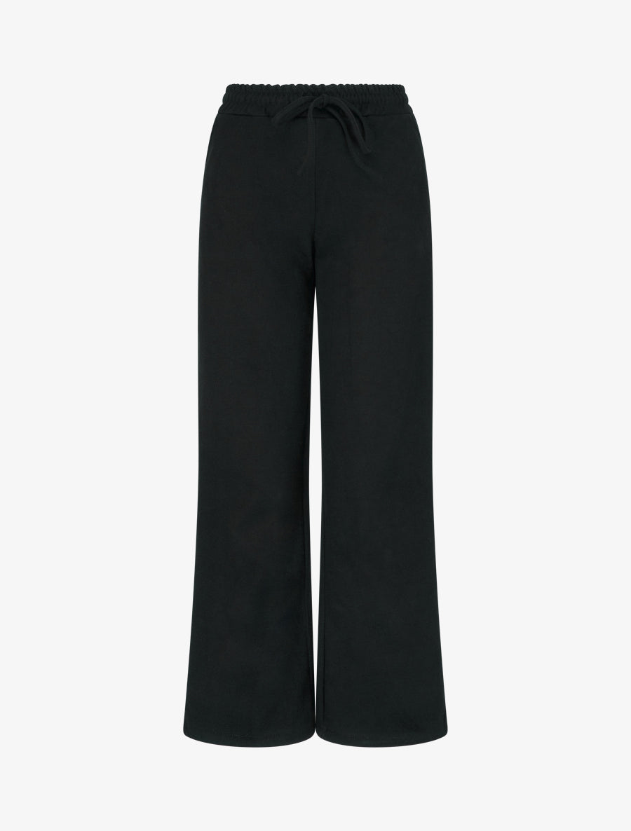 Pantalon style jogging - Noir - 1