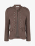 Veste en suédine style officier - Marron clair - 1
