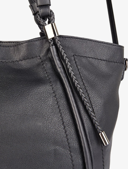 Sac cabas Marlène - Noir - 4