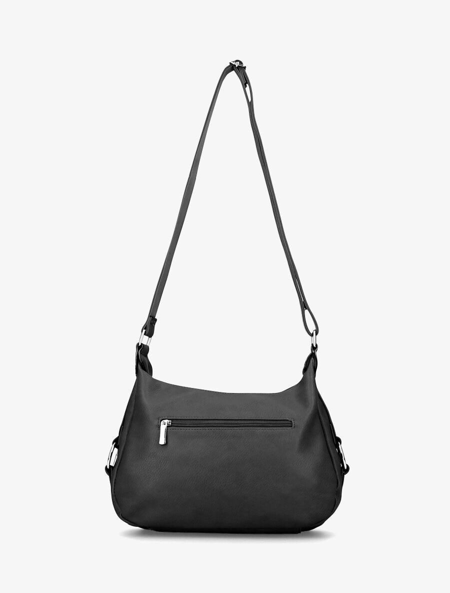 Sac besace Philomena - Noir - 3