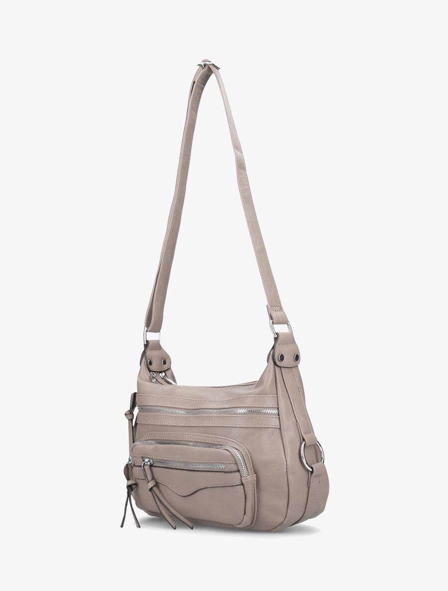 Sac besace Philomena - Taupe - 2