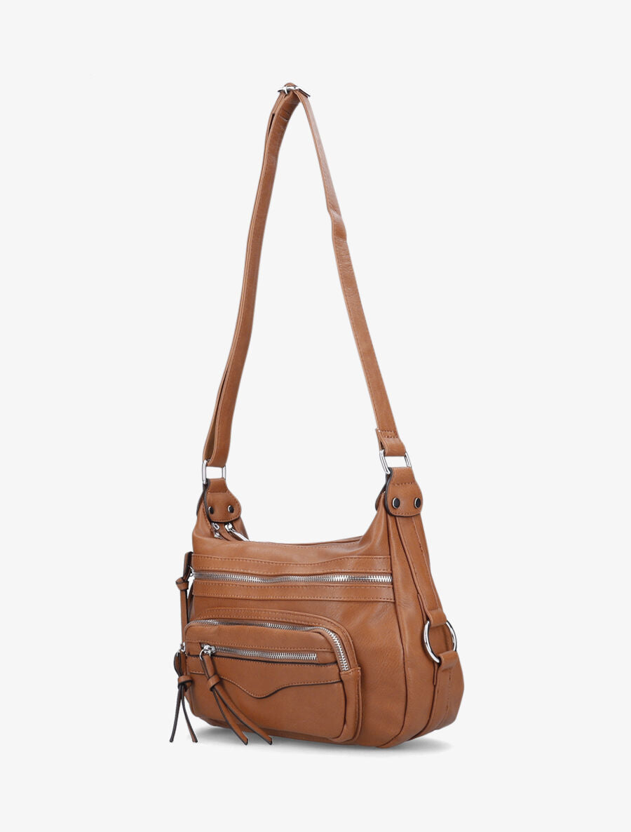 Sac besace Philomena - Camel - 2