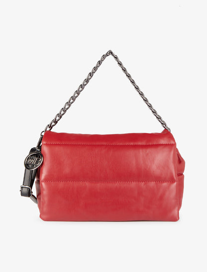 Sac besace Eryne - Rouge - 5