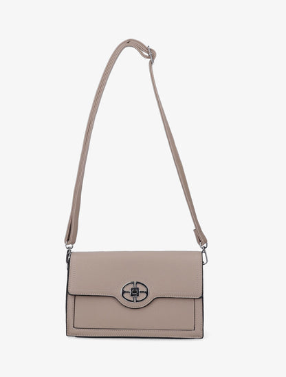 Sac besace Sally - Taupe - 3
