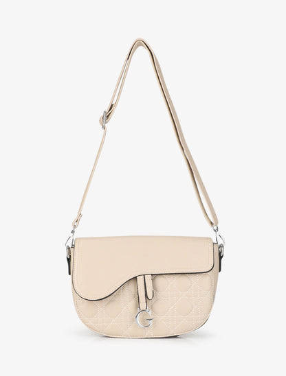 Sac besace Donna - Taupe - 3
