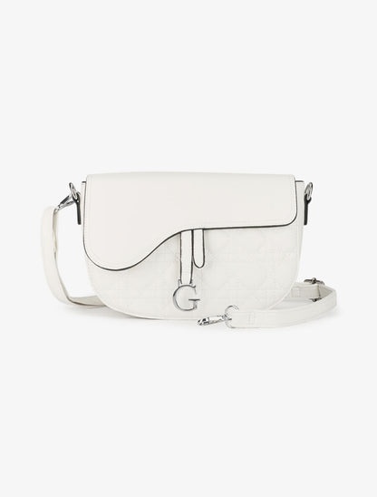 Sac besace Donna - Blanc - 6