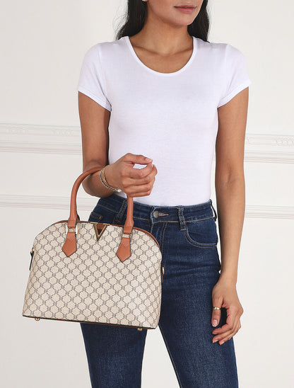 Sac besace Gina - Taupe - 5