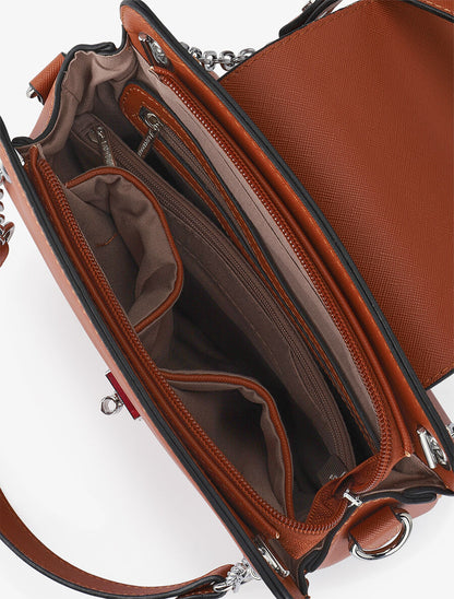 Sac besace Sydney - Camel - 4
