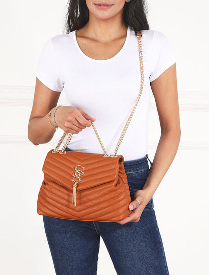 Sac besace Megan - Camel - 5