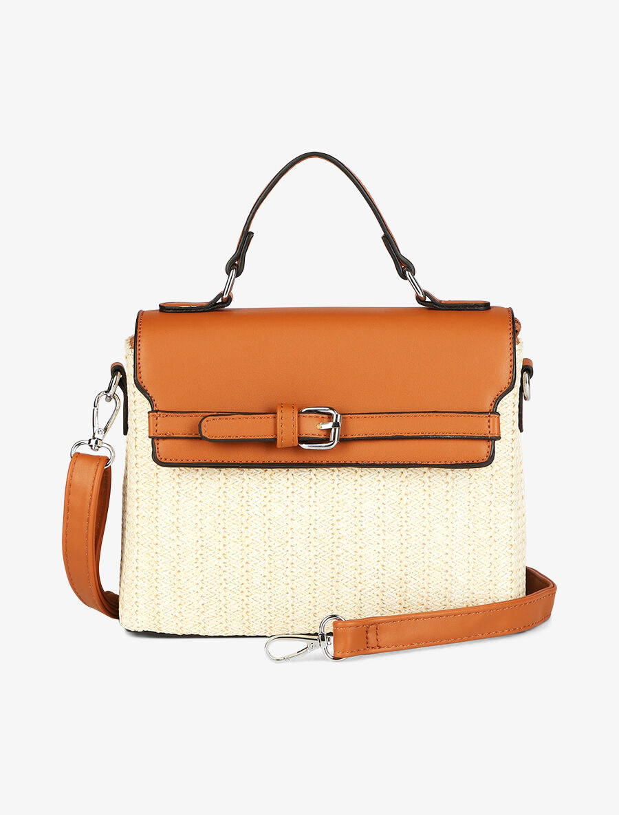Sac bandoulière Meg - Camel - 5