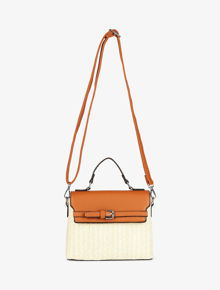 Sac bandoulière Meg - Camel - 3