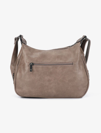 Sac besace Valeria - Taupe - 2