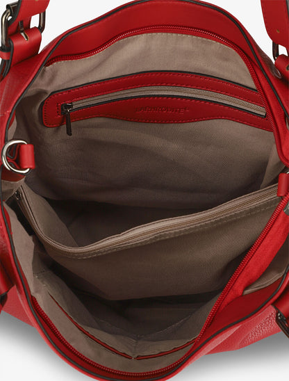 Sac à main Jilly - Rouge - 4