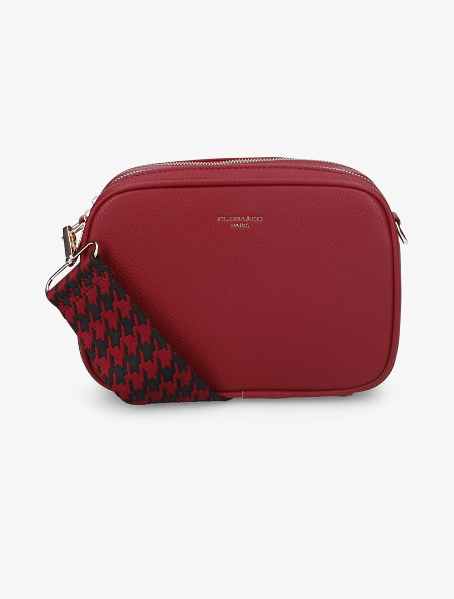Sac besace Cassandra - Rouge - 1
