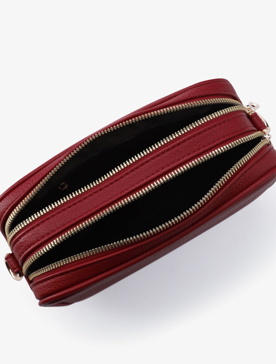 Sac besace Cassandra - Rouge - 4