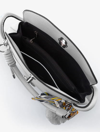 Sac bandoulière Andréa - Blanc - 4