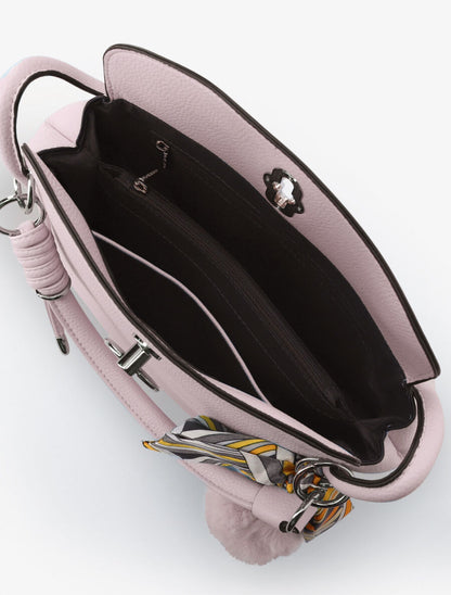 Sac bandoulière Andréa - Rose - 4