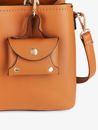 Sac à main Lydie - Camel - 4