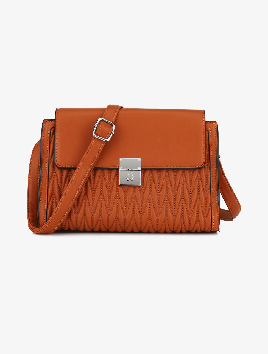 Sac besace Thibaula - Camel - 4
