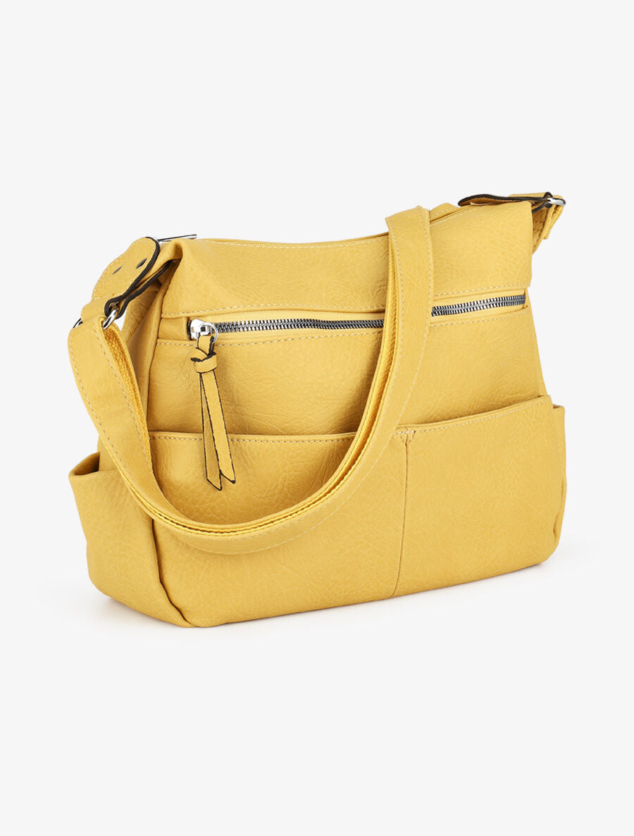Sac bandoulière Sarah - Jaune - 2
