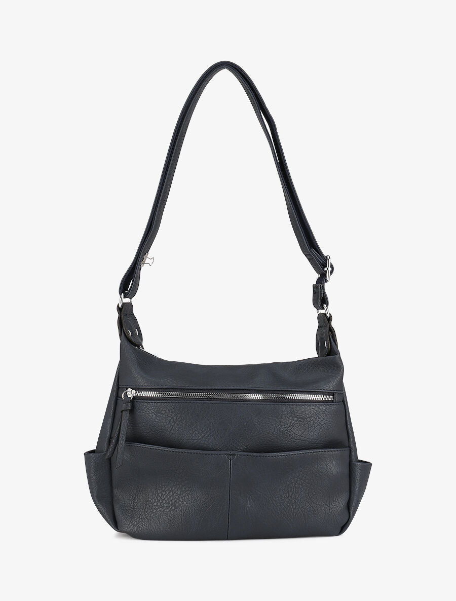 Sac bandoulière Sarah - Marine - 1