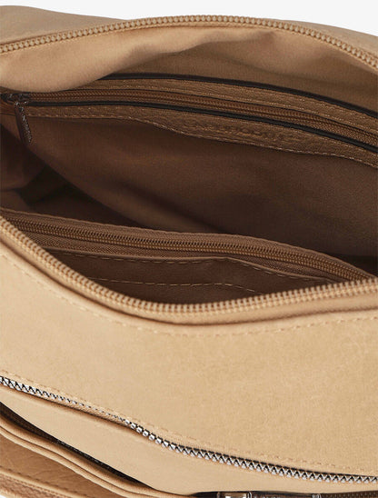 Sac bandoulière Sarah - Taupe - 4