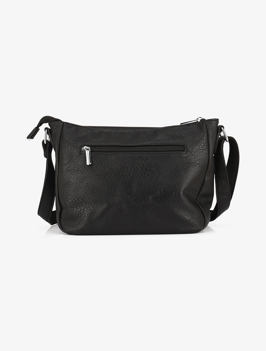 Sac bandoulière Célia - Noir - 2