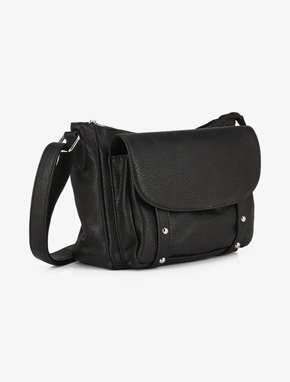 Sac bandoulière Célia - Noir - 3