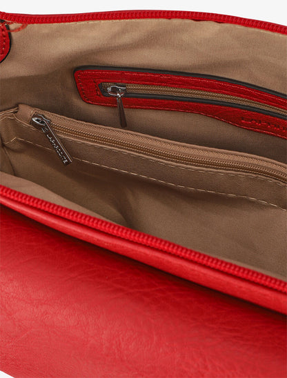 Sac bandoulière Célia - Rouge - 4
