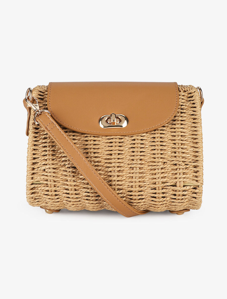Sac bandoulière Felipa - Camel - 5