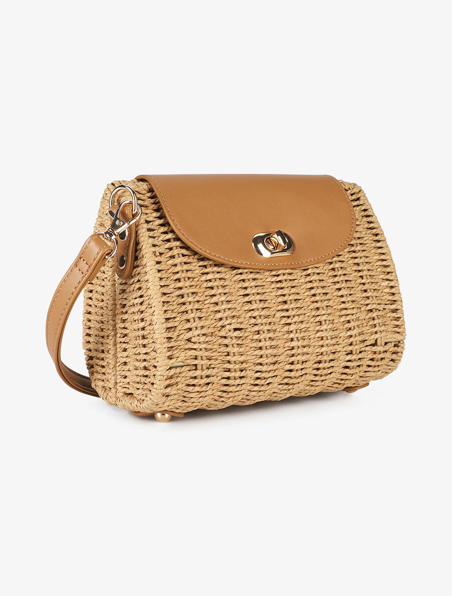 Sac bandoulière Felipa - Camel - 3