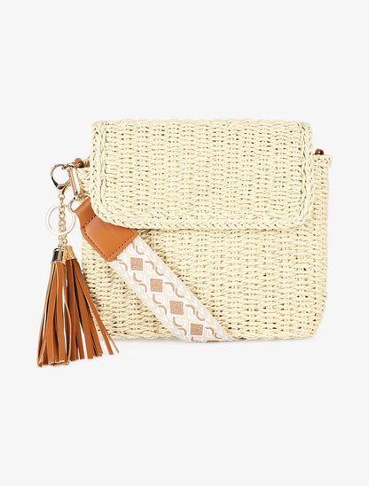 Sac bandoulière Carlota - Beige - 2