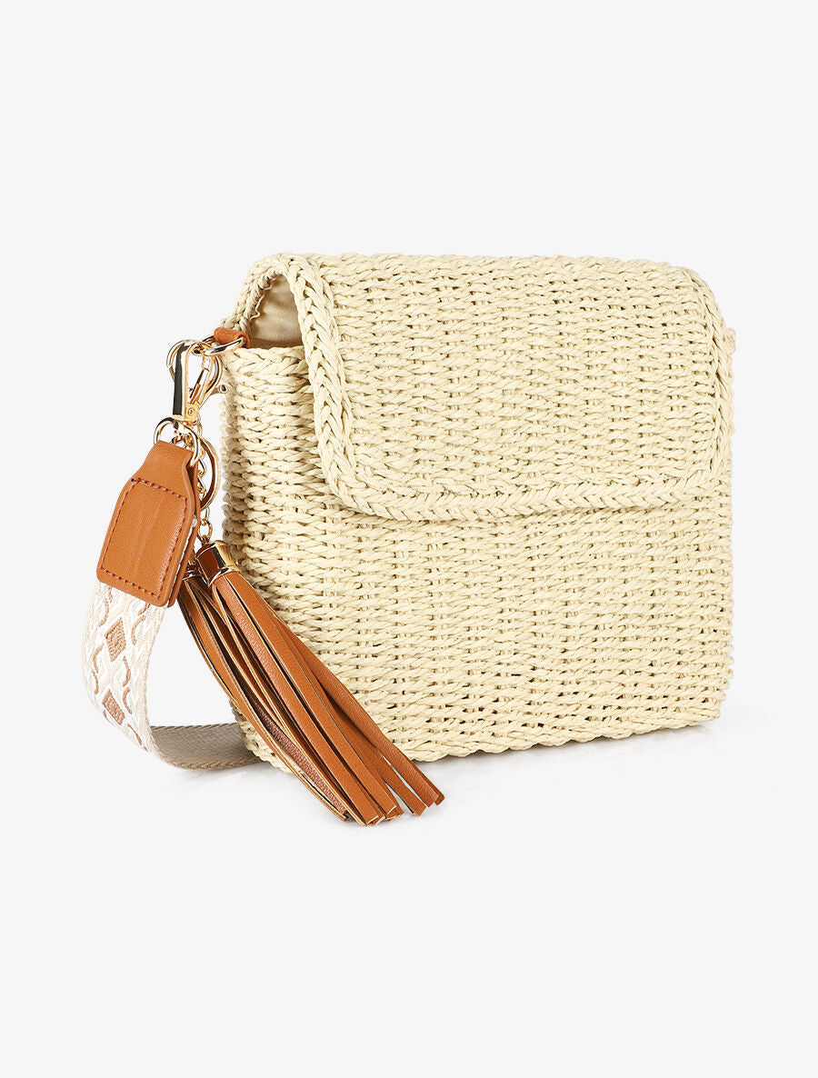 Sac bandoulière Carlota - Beige - 4