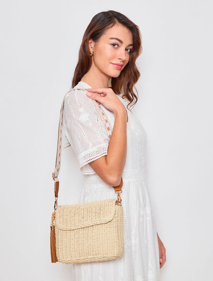 Sac bandoulière Carlota - Beige - 1