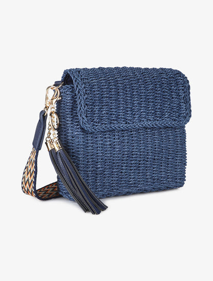 Sac bandoulière Carlota - Marine - 3
