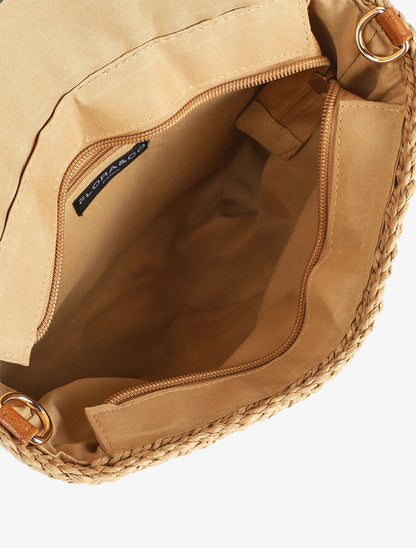 Sac bandoulière Carlota - Café au lait - 4