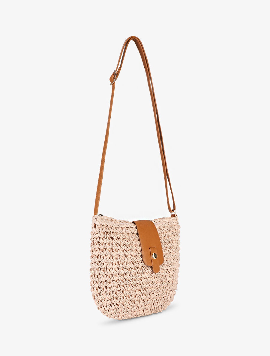 Sac bandoulière Delia - Rose - 3