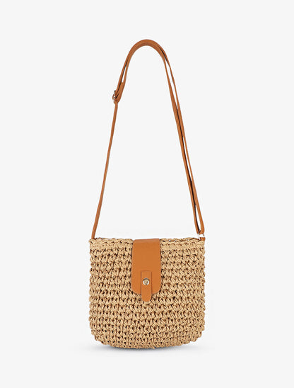Sac bandoulière Delia - Café au lait - 2