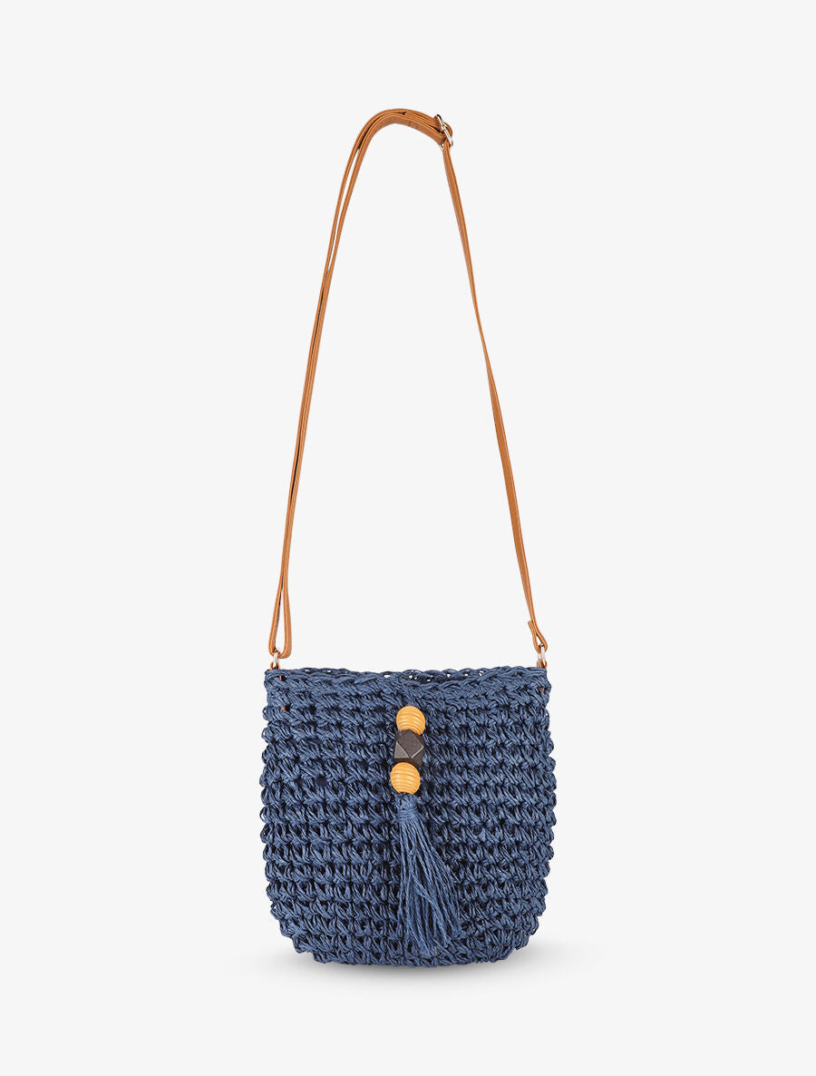 Sac bandoulière Hélène - Marine - 1