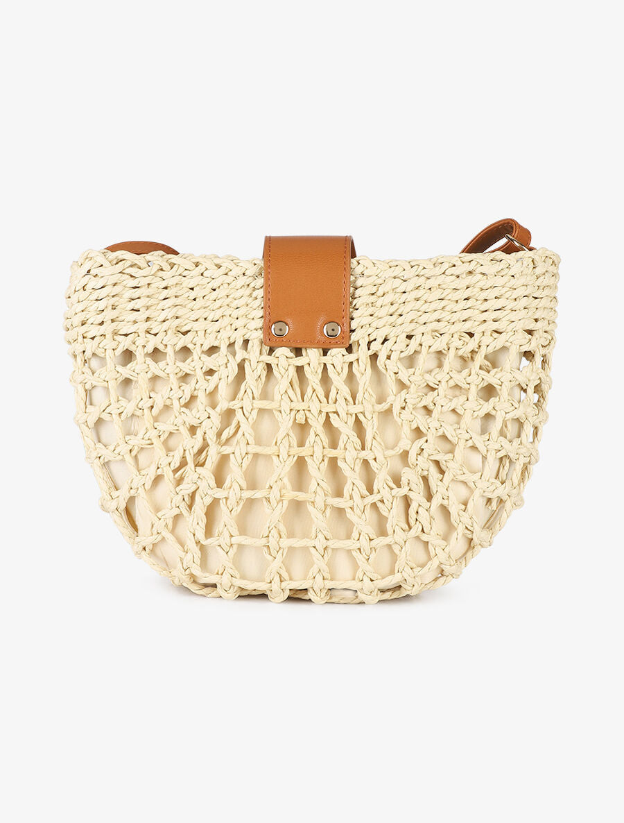 Sac besace Clara - Beige clair - 2