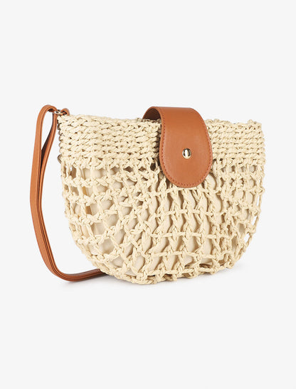 Sac besace Clara - Beige clair - 3