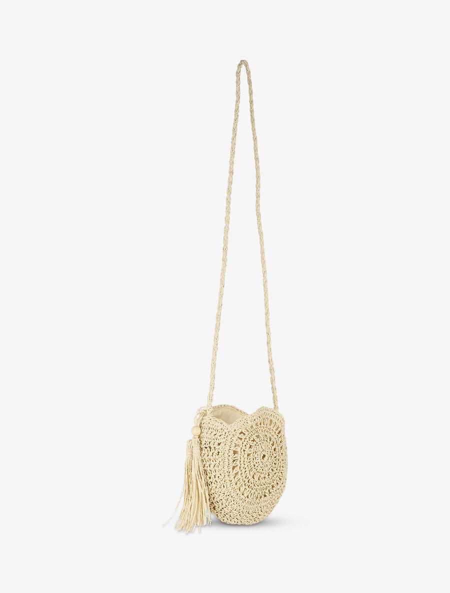 Sac besace Rosa - Beige clair - 3