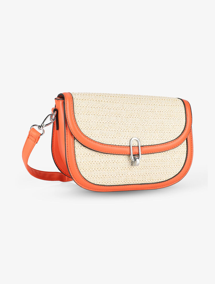 Sac bandoulière Alicia - Orange - 3
